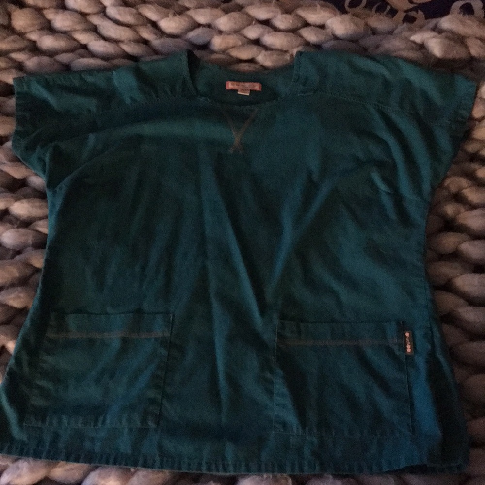 Koi scrub top